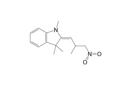 (E)-2,3-Dihydro-1,3,3-trimethyl-2-[(2-methyl-3-nitro)propylidene]-1H-indole