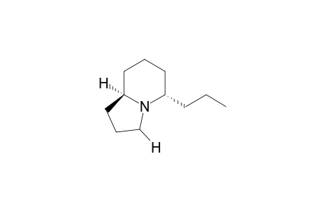 (5S,8aR)-5-propyl-1,2,3,5,6,7,8,8a-octahydroindolizine