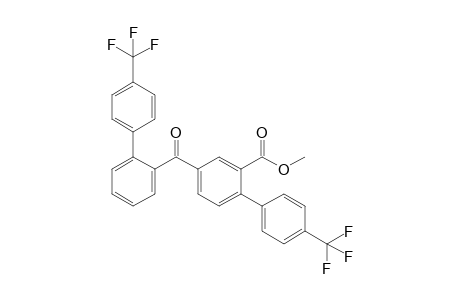Methyl 4'-(Trifluoromethyl)-4-[4'-(trifluoromethyl)biphenylcarbonyl]biphenyl-2-carboxylate