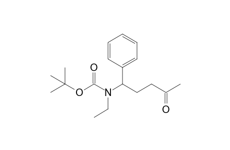 5-Phenyl-5-[[(1,1-dimethylethoxy)carbonyl]ethylamino]pentan-2-one