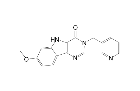 7-methoxy-3-(3-pyridinylmethyl)-3,5-dihydro-4H-pyrimido[5,4-b]indol-4-one