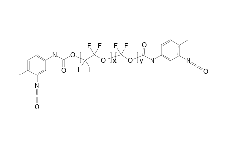 Poly(tetrafluoroethylene oxide-co-difluoromethylene oxide) alpha,omega-diisocyanate, average Mn ~3,000