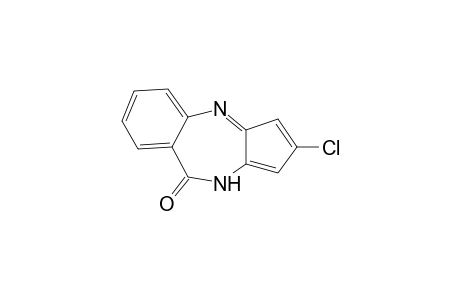 2-Chlorocyclopenta[b][1,4]benzodiazepine-5-one