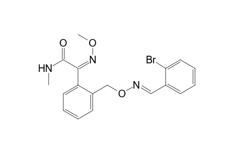 2-Methoxyimino-2-{2-[(2-bromobenzylidene)aminooxymethyl]phenyl}-N-methylacetamide