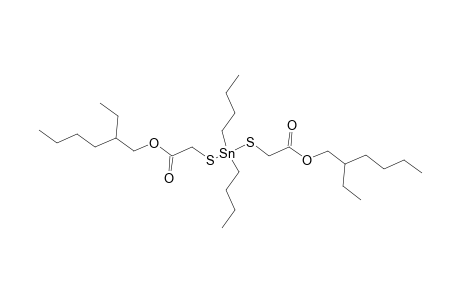 Dibutyltin thioglycolic acid, 2-ethylhexyl ester mercaptide