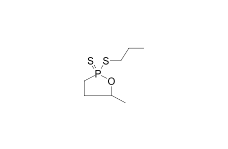 2-PROPYLTHIO-2-THIONO-5-METHYL-1,2-OXAPHOSPHOLANE