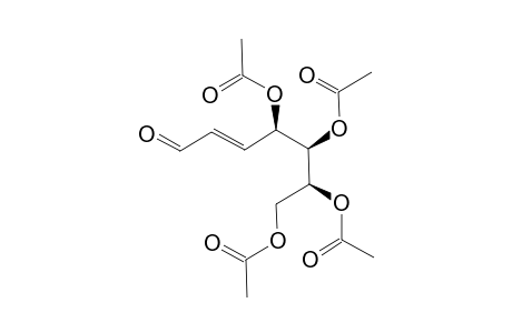 (2E)-4,5,6,7-TETRA-O-ACETYL-2,3-DIDEOXY-ALDEHYDO-D-RIBO-HEPT-2-ENOSE