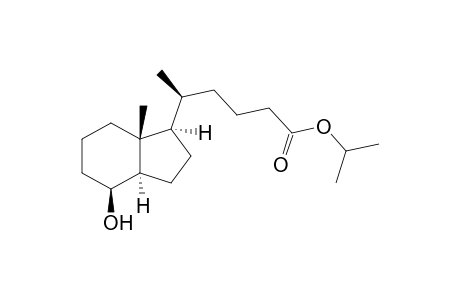 (20S)-de-A,B-20-(3-isopropoxycarbonyl)propyl-pregnan-8.beta.-ol