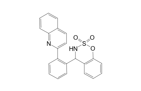 4-[2-(Quinolin-2-yl)phenyl]-3,4-dihydrobenzo[e][1,2,3]oxathiazine 2,2-dioxide