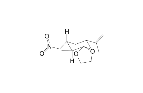 trans/cis-6-Nitromethyl-1,6-dihydrocarvone acetal
