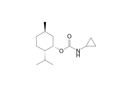 [(1S,2S,5R)-2-isopropyl-5-methyl-cyclohexyl] N-cyclopropylcarbamate