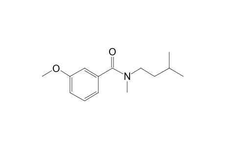 Benzamide, 3-methoxy-N-methyl-N-(3-methylbutyl)-