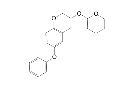 2-[2-(2-iodanyl-4-phenoxy-phenoxy)ethoxy]oxane
