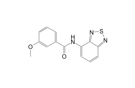 benzamide, N-(2,1,3-benzothiadiazol-4-yl)-3-methoxy-