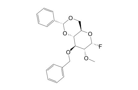 (2R,4aR,6R,7R,8S,8aR)-8-(benzyloxy)-6-fluoro-7-methoxy-2-phenyl-4,4a,6,7,8,8a-hexahydropyrano[3,2-d][1,3]dioxine