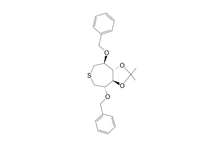 (-)-1,6-Dideoxy-2,5-di-O-benzyl-3,4-isopropylidene-1,6-thia-D-mannitol