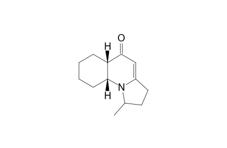 cis-1-Methyl-2,3,5a,6,7,8,9,9a-octahydro-5(1H)-pyrrolo[1,2-a]quinolinone