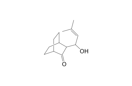 8-(1-hydroxy-3-methylbut-2-enyl)bicyclo[2.2.2]octan-7-one