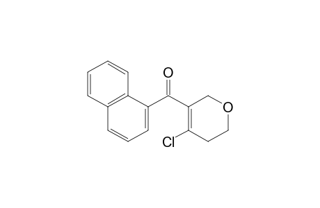 (4-chloro-5,6-dihydro-2H-pyran-3-yl)(naphthalen-1-yl)methanone