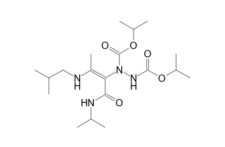 Diisopropyl 1-{(E)-2-(isobutylamino)-1-[(isopropylamino)carbonyl]-1-propenyl}-1,2-hydrazinedicarboxylate