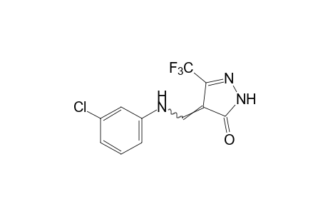 4-[(m-chloroanilino)methylene]-3-(trifluoromethyl)-2-pyrazolin-5-one