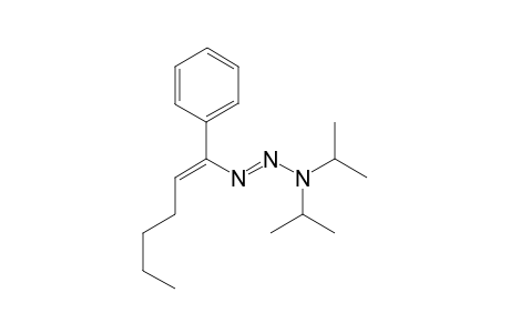 (E)-3,3-diisopropyl-1-((Z)-1-phenylhex-1-en-1-yl)triaz-1-ene