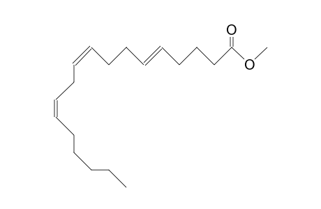 5(E),9(Z),12(Z)-octadecatrienoate <methyl->