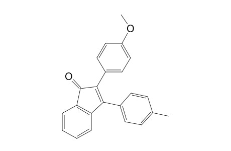 2-(4-Methoxyphenyl)-3-(4-methylphenyl)-1H-inden-1-one