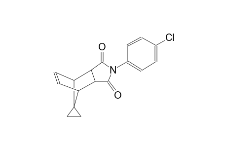 (3aR,4R,7S,7aS)-2-(4-chlorophenyl)-3a,4,7,7a-tetrahydro-1H-spiro[4,7-methanoisoindole-8,1'-cyclopropane]-1,3(2H)-dione