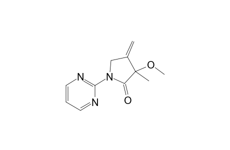 3-Methoxy-3-methyl-4-methylene-1-(pyrimidin-2-yl)-pyrrolidin-2-one