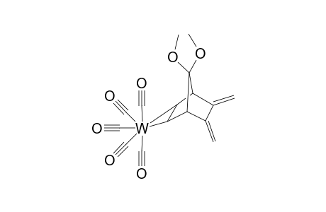 Tungsten, pentacarbonyl[(2,3-.eta.)-7,7-dimethoxy-5,6-bis(methylene)bicyclo[2.2.1]hept-2-ene]-, stereoisomer