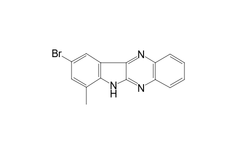 6H-Indolo[2,3-b]quinoxaline, 9-bromo-7-methyl-
