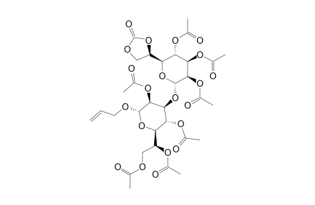 #25;ALLYL_(2,3,4-TRI-O-ACETYL-6,7-O-CARBONYL-L-GLYCERO-ALPHA-D-MANNO-HEPTOPYRANOSYL)-(1->3)-2,4,6,7-TETRA-O-ACETYL-L-GLYCERO-ALPHA-D-MANNO-HEPTOPYRANOSIDE;COMP