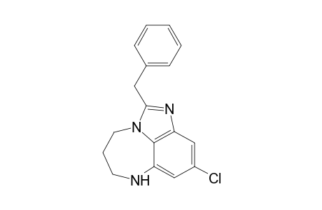Imidazo[1,5,4-ef][1,5]benzodiazepine, 9-chloro-4,5,6,7-tetrahydro-2-(phenylmethyl)-