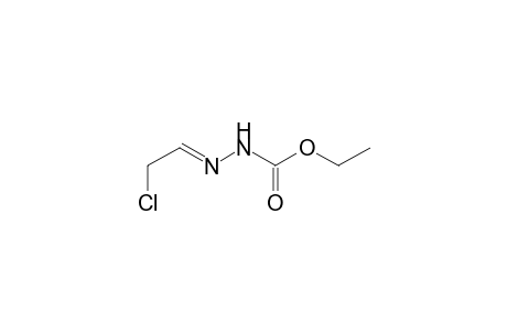 Hydrazinecarboxylic acid, (2-chloroethylidene)-, ethyl ester