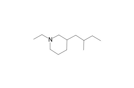 1-Ethyl-3-(2-methylbutyl)piperidine