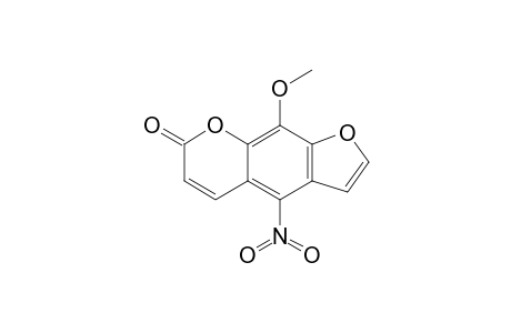 9-methoxy-4-nitro-7-furo[3,2-g][1]benzopyranone