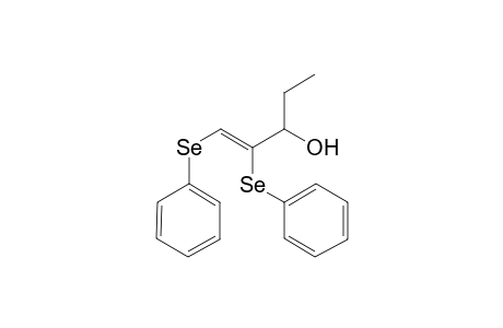 (Z)-1,2-bis(phenylselanyl)pent-1-en-3-ol
