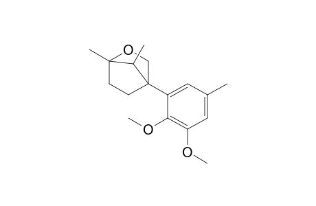 4-(2',3'-Dimethoxy-5'-methylphenyl)-1,7-dimethyl-2-oxabicyclo[2.2.1]heptane