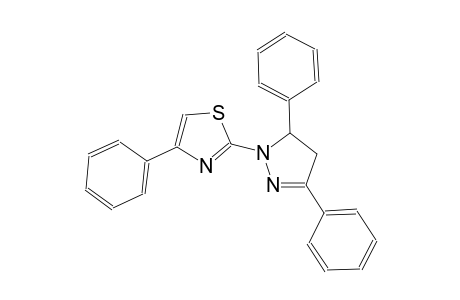 thiazole, 2-(4,5-dihydro-3,5-diphenyl-1H-pyrazol-1-yl)-4-phenyl-