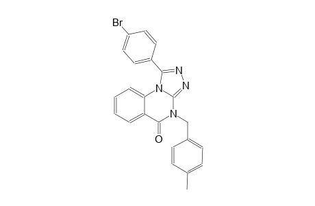 [1,2,4]triazolo[4,3-a]quinazolin-5(4H)-one, 1-(4-bromophenyl)-4-[(4-methylphenyl)methyl]-