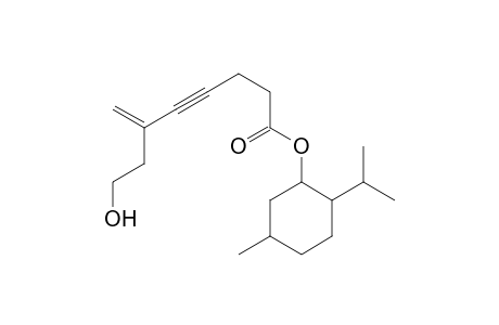 6-(2-Hydroxyethyl)hept-6-en-4-ynoic Acid 2-Isopropyl-5-methylcyclohexyl Ester