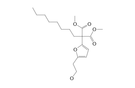 DIMETHYL-2-[5-(2-HYDROXYETHYL)-FURAN-2-YL]-2-OCTYLMALONATE