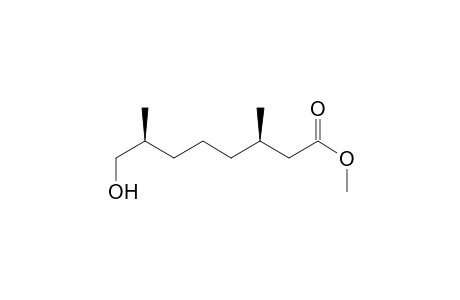 (3R,7S)-8-hydroxy-3,7-dimethyl-caprylic acid methyl ester