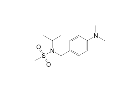 N-[p-(dimethylamino)benzyl]-N-isopropylmethanesulfonamide