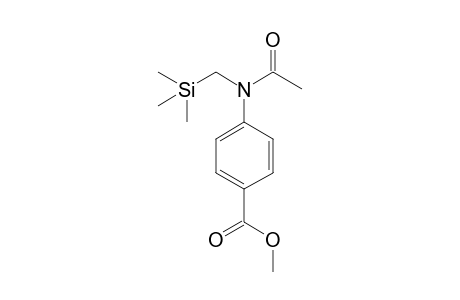 4-[acetyl(trimethylsilylmethyl)amino]benzoic acid methyl ester