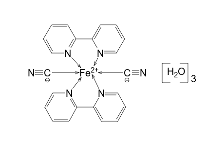 DICYANOBIS(2,2'-BIPYRIDINE)IRON, TRIHYDRATE