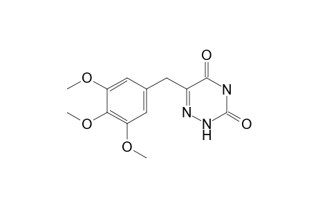 6-(3,4,5-trimethoxybenzyl)-as-triazine-3,5(2H,4H)-dione