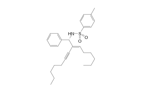 (S,E)-N-(2-hexylidene-1-phenylnon-3-ynyl)-4-methylbenzenesulfonamide
