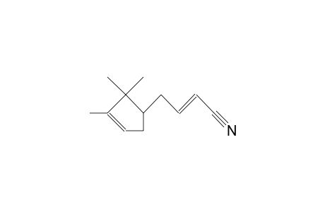 4-(2,2,3-Trimethyl-3-cyclopentenyl)-trans-2-butenenitrile